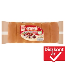 Cake Mania Buns csokoládé krémmel töltött molnárka kovásszal és csokoládés töltelékkel 6 db 250 g