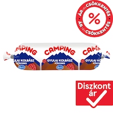 Camping gyulai kolbász fűszeres kenhető félzsíros ömlesztett sajt 100 g