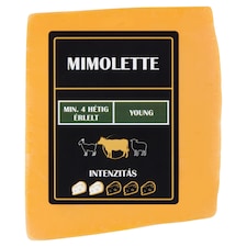 Lecker félzsíros, félkemény Mimolette sajt