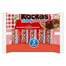 Kockás gesztenyés desszertkészítmény kakaós étbevonattal 5 x 50 g (250 g)
