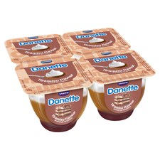 Danette tiramisuízű réteges tejdesszert, kávé- és csokoládé ízű rétegekkel 4 x 90 g (360 g)