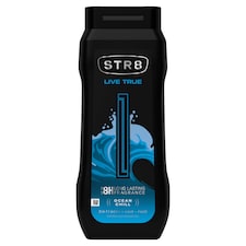 STR8 Live True 3 az 1-ben frissítő tusfürdő 400 ml