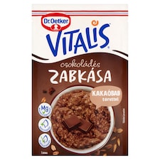 Dr. Oetker Vitalis csokoládés zabkása alappor kakaóbab törettel 61 g