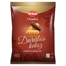 Urban Classics kakaós és vanília ízű darálós keksz 180 g
