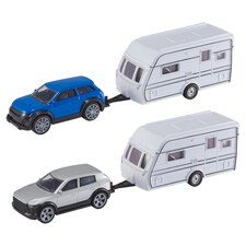 Teamsterz Street Kingz Car and Caravan játékautó