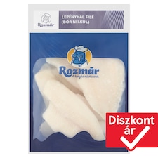 Rozmár gyorsfagyasztott lepényhalfilé bőr nélkül 700 g