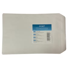 Fehér boríték TC/4 (229 x 324 mm) öntapadós 25 db