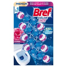 Bref Color Auto Active Flower WC-frissítő 4 x 50 g