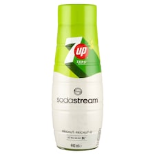 Sodastream 7Up Zero citrom és lime ízű italkoncentrátum édesítőszerrel 440 ml