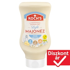 KOCH'S Light majonéz tojás nélkül, édesítőszerrel 450 g