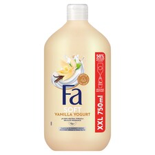 Fa tus- és habfürdő Soft Vanilla Joghurt  750 ml