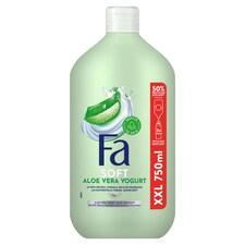 Fa tus- és habfürdő Yogurt Aloe Vera 750 ml