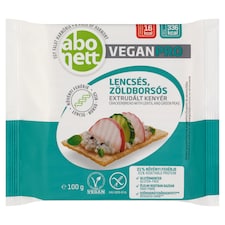 Abonett VeganPro lencsés, zöldborsós extrudált kenyér 100 g