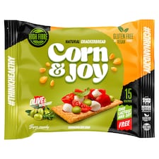 Corn & Joy rozmaring és olíva ízesítésű extrudált kenyér 80 g