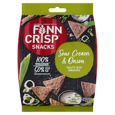 Finn Crisp Snacks tejfölös & hagymás rozs ropogós 150 g