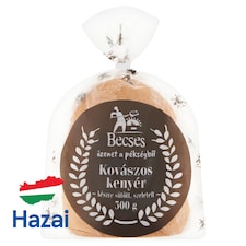 Becses készre sütött, szeletelt kovászos kenyér 500 g