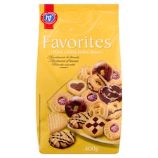 Hans Freitag Favorites vegyes aprósütemény, étcsokoládé és vegyes gyümölcskészítménnyel 400 g