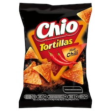 Chio Tortillas chilis kukoricasnack 110 g