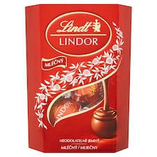Lindt Lindor tejcsokoládé praliné lágyan olvadó töltelékkel 50 g