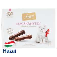 Szerencsi Macskanyelv minőségi tej- és étcsokoládé 100 g