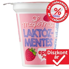 Magic Milk laktózmentes epres joghurt 150 g