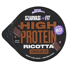 Szarvasi Fit High Protein csokoládé ízű ricotta desszert 180 g