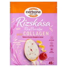 Cerbona málnás-citromos rizskása kollagénnel és inulinnal 45 g