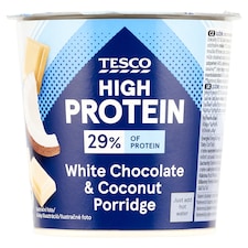 High Protein instant zabkása fehércsokoládéval, kókuszreszelékkel, manduladarabokkal 65 g