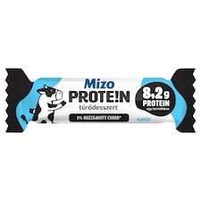 Mizo Protein natúr túródesszert kakaós bevonattal, hozzáadott fehérjével és édesítőszerrel 51 g