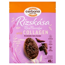 Cerbona étcsokoládés rizskása kollagénnel és inulinnal 45 g