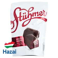 Stühmer meggyes mandulamarcipán csokoládékrémmel étcsokoládéval mártva 110 g