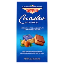 Novi Cuadro Classico praliné mogyorós csokoládéval 150 g
