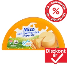 Mizo laktózmentes trappista sajt 700 g