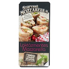 Szarvasi Szeletelt Mozzarella laktózmentes 100 g