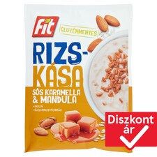 Fit sós karamella & mandula rizskása 60 g