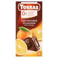 Torras narancsos étcsokoládé édesítőszerrel 75 g