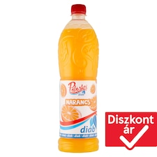 Pölöskei Diab narancs ízű szörp édesítőszerekkel 1 l