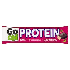 Sante Go On Protein fehérje szelet vörösáfonyával és goji bogyóval, csokoládéval bevonva 50 g
