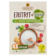 Oligo Life étkezési célra használható eritrit és stevia alapú édesítőszer 275 g