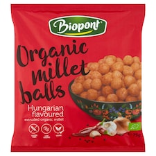 Biopont gluténmentes magyaros ízesítésű bio kölesgolyó 75 g