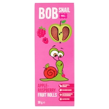 Bob Snail alma-málna gyümölcstekercs 30 g