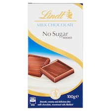 Lindt tejcsokoládé édesítőszerekkel 100 g