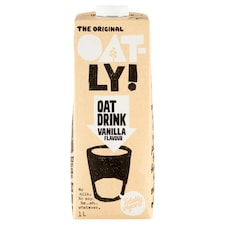 Oatly! zabital vanília ízzel, hozzáadott vitaminokkal és ásványi anyagokkal 1 l