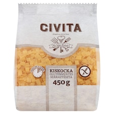 Civita kiskocka gluténmentes száraztészta 450 g