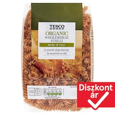 Fusilli BIO teljes kiőrlésű durum száraztészta 500 g