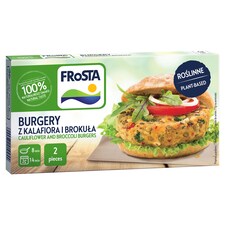 FRoSTA gyorsfagyasztott, elősütött karfiolos-brokkolis burger 2 db 200 g