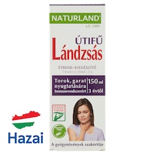 Naturland lándzsás útifű tradicionális folyékony étrend-kiegészítő készítmény 150 ml