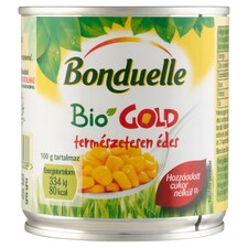 Bonduelle Gold bio morzsolt csemegekukorica 150 g
