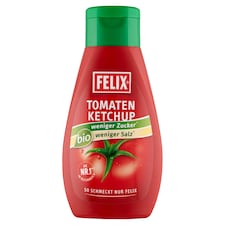 Felix bio ketchup csökkentett cukor-és sótartalommal 435 g