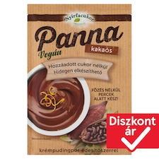 Nyírfacukor Original Panna hidegen elkészíthető vegán kakaós krémpudingpor édesítőszerrel 50 g